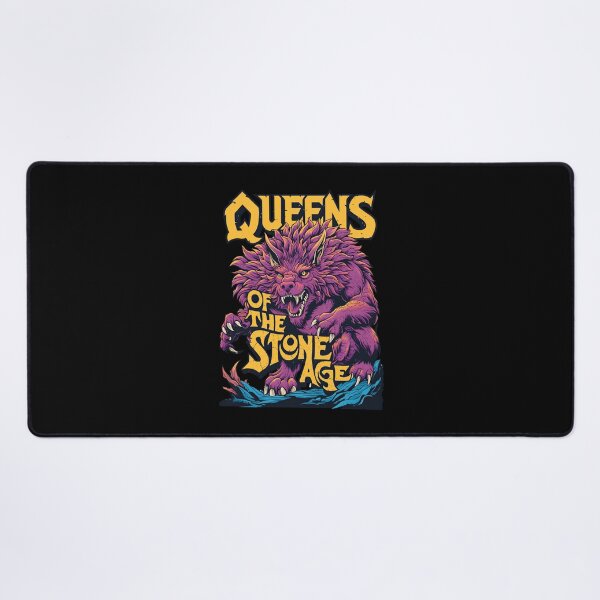 Item preview, Queens of the Stone Age Werewolf Rock Art designed and sold by EMRYOBERTSON.