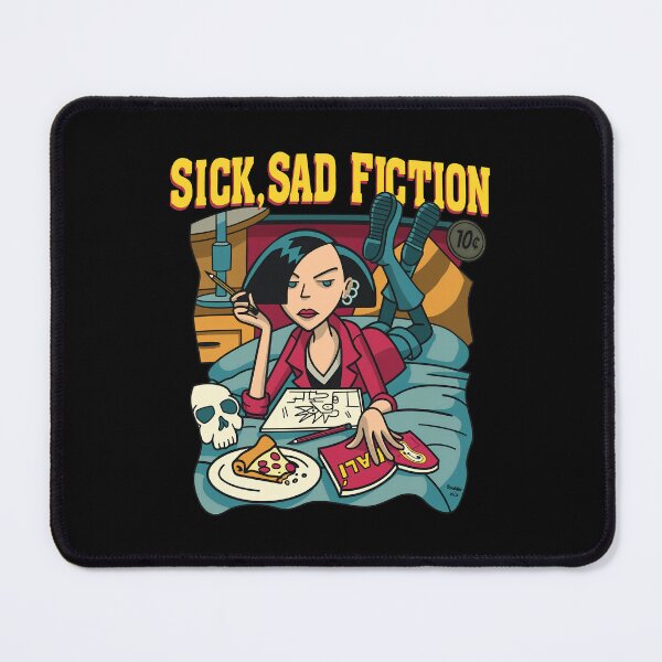 Item preview, Sick, Sad Fiction Cartoon Character designed and sold by EMRYOBERTSON.