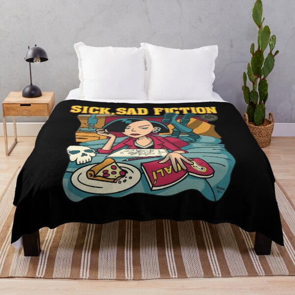 Item preview, Sick, Sad Fiction Cartoon Character  designed and sold by EMRYOBERTSON.
