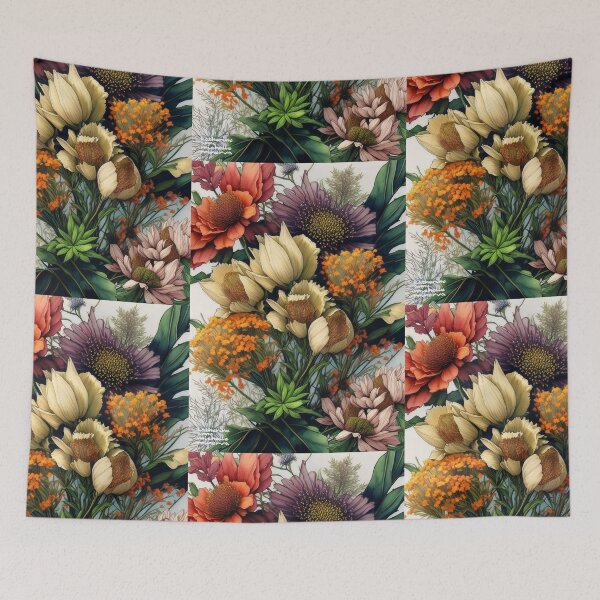 Item preview, Fall Flowers designed and sold by Katherine Anne Michelle Minerva.