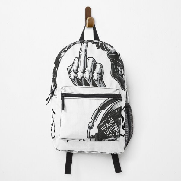 Item preview, Seether Skull Headphones Bandana Middle Finger Rock Art designed and sold by EMRYOBERTSON.