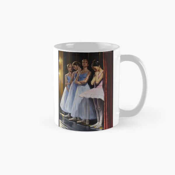 Item preview, Backstage Ballerinas Classical Dance Oil Painting designed and sold by AtelierFemme.