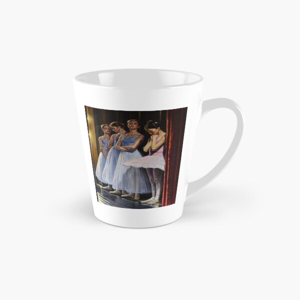 Item preview, Backstage Ballerinas Classical Dance Oil Painting designed and sold by AtelierFemme.