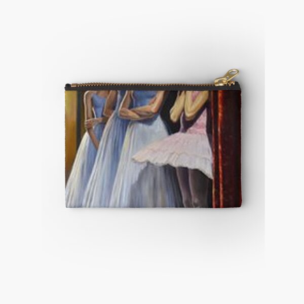 Item preview, Backstage Ballerinas Classical Dance Oil Painting designed and sold by AtelierFemme.