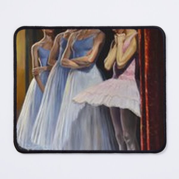 Item preview, Backstage Ballerinas Classical Dance Oil Painting designed and sold by AtelierFemme.