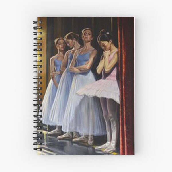 Item preview, Backstage Ballerinas Classical Dance Oil Painting designed and sold by AtelierFemme.