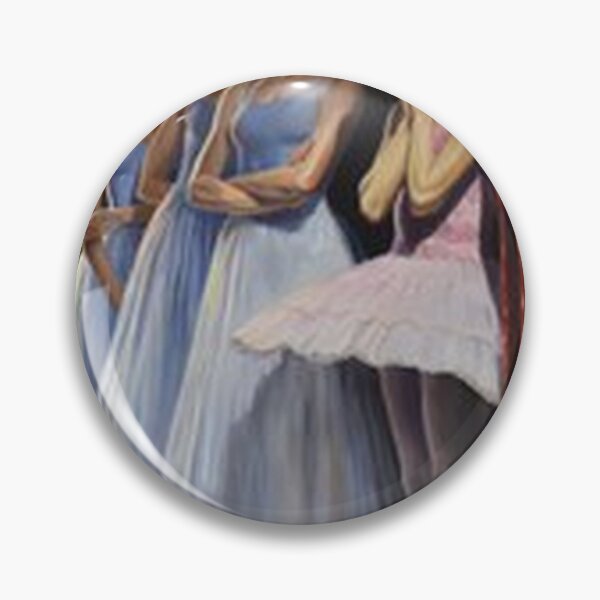 Item preview, Backstage Ballerinas Classical Dance Oil Painting designed and sold by AtelierFemme.