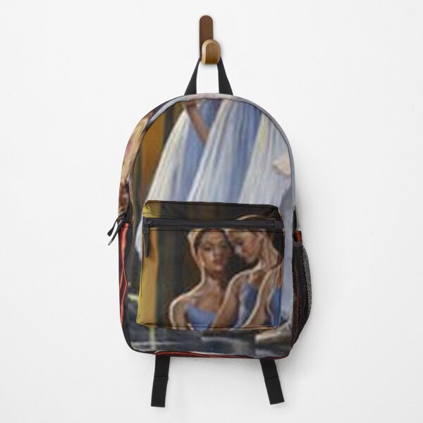 Item preview, Backstage Ballerinas Classical Dance Oil Painting designed and sold by AtelierFemme.