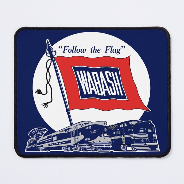 Item preview, Wabash - Follow the Flag designed and sold by Trains-and-Rail.