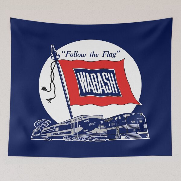 Item preview, Wabash - Follow the Flag designed and sold by Trains-and-Rail.
