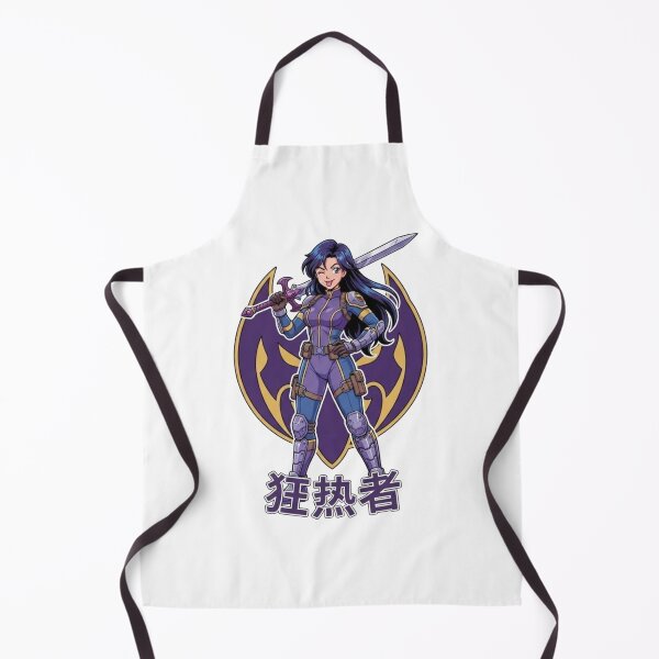 Item preview, Playful Anime Sword Fighter Cyberpunk Streetwear Design designed and sold by redkat-4.