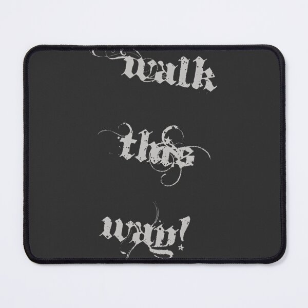 Item preview, Walk This Way Inspirational Quote Design for Motivation and Style designed and sold by Indigenous Art.