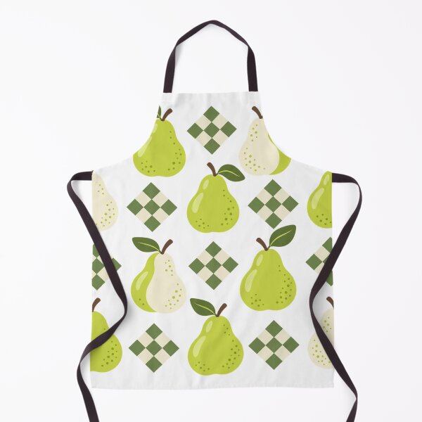 Item preview, Pear and Checkered Shapes Pattern designed and sold by S06PMarketing.