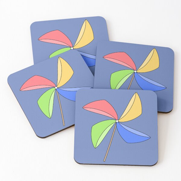 Item preview, Colorful Pinwheel – Cute Rainbow Windmill Toy designed and sold by ubborn.