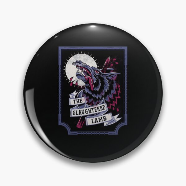 Item preview, Growling Wolf Head Moon Vintage Banner Illustration designed and sold by ThomasHensle.