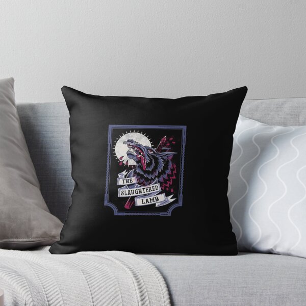 Item preview, Growling Wolf Head Moon Vintage Banner Illustration designed and sold by ThomasHensle.