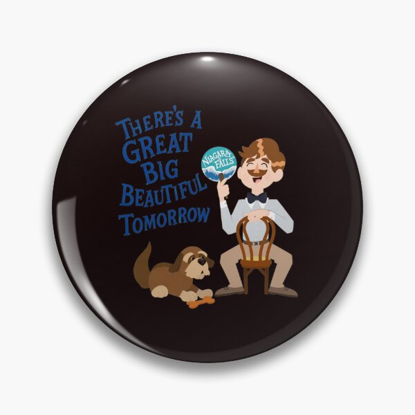 Item preview, Great Big Beautiful Tomorrow Niagara Falls Quote designed and sold by hamid-lew-haven.