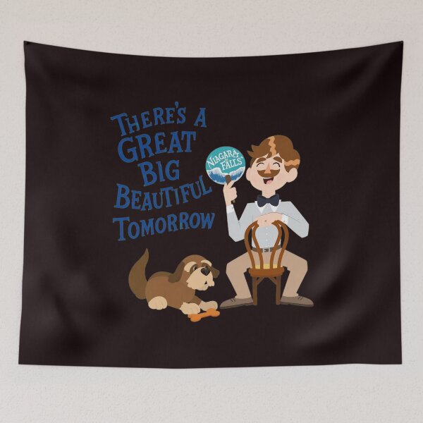 Item preview, Great Big Beautiful Tomorrow Niagara Falls Quote designed and sold by hamid-lew-haven.