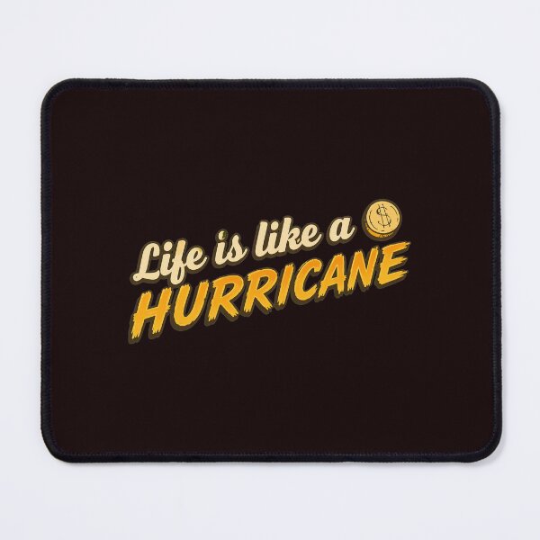 Item preview, Life is like a Hurricane Money Coin Retro designed and sold by hamid-lew-haven.