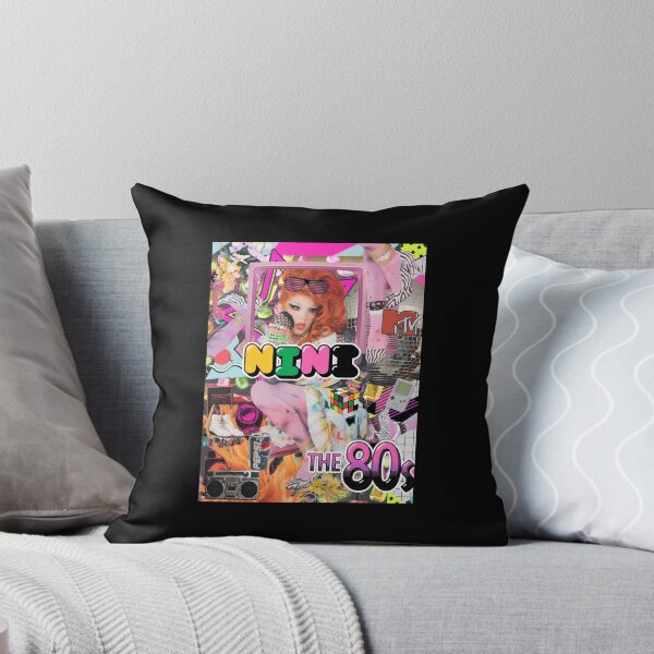 Item preview, NINI The 80s Drag Queen Retro Collage designed and sold by EMRYOBERTSON.
