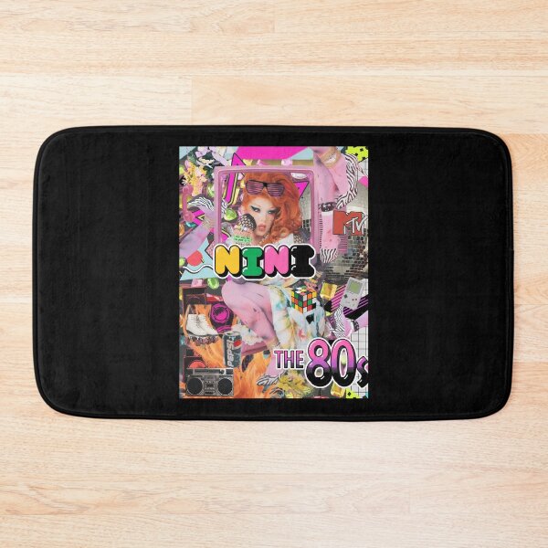 Item preview, NINI The 80s Drag Queen Retro Collage designed and sold by EMRYOBERTSON.