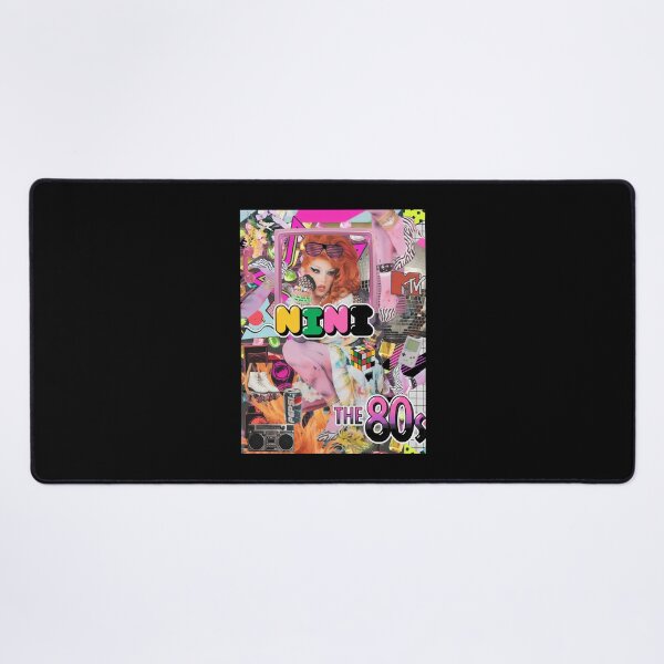 Item preview, NINI The 80s Drag Queen Retro Collage designed and sold by EMRYOBERTSON.