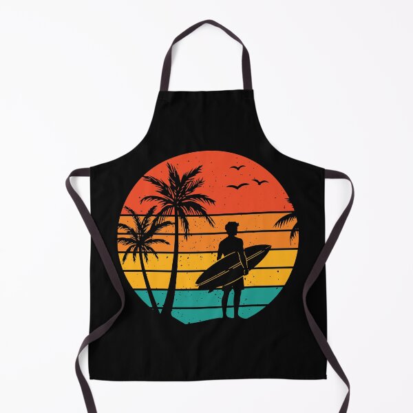 Item preview, Retro Sunset Surfer - Summer Vacation Beach designed and sold by Marshallamoakohene.