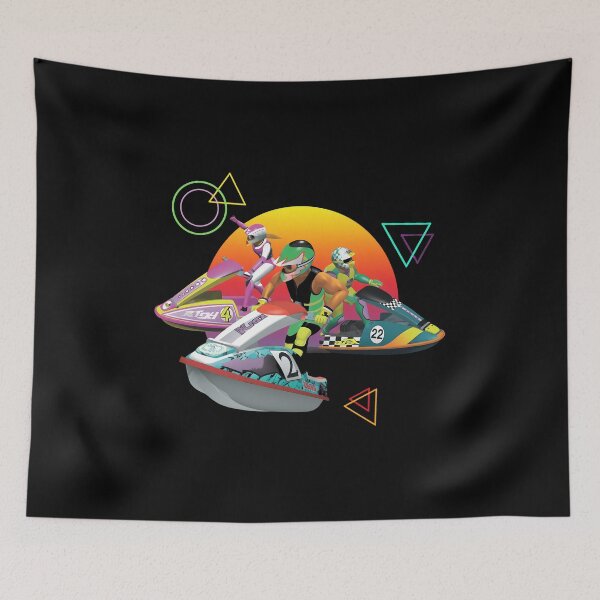 Item preview, Retro Wave Rider Personal Watercraft Summer 80s designed and sold by EMRYOBERTSON.