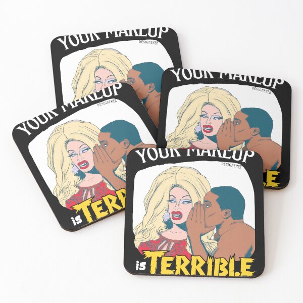 Item preview, Funny Drag Queen Gals Talking Makeup Art designed and sold by EMRYOBERTSON.