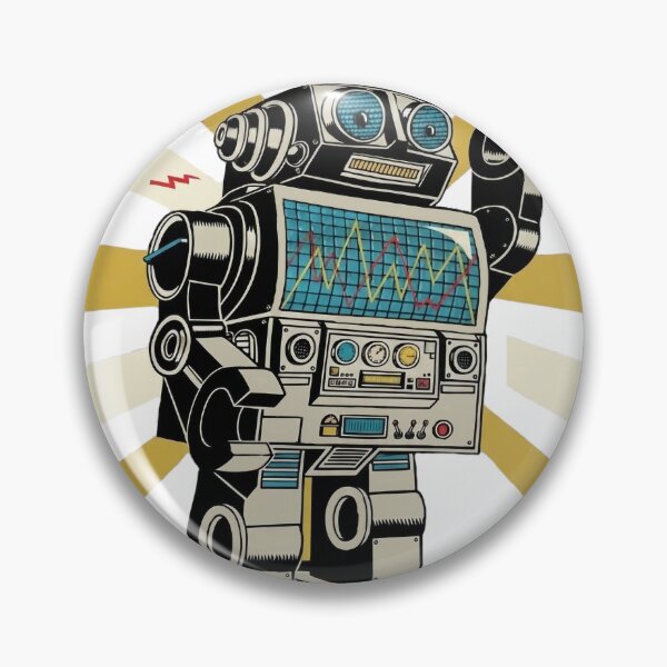 Item preview, Mr Robboto designed and sold by ebbandflo.