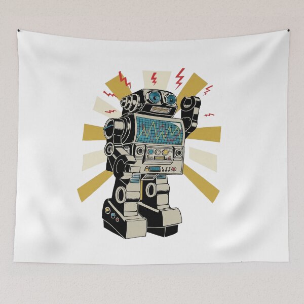 Item preview, Mr Robboto designed and sold by ebbandflo.