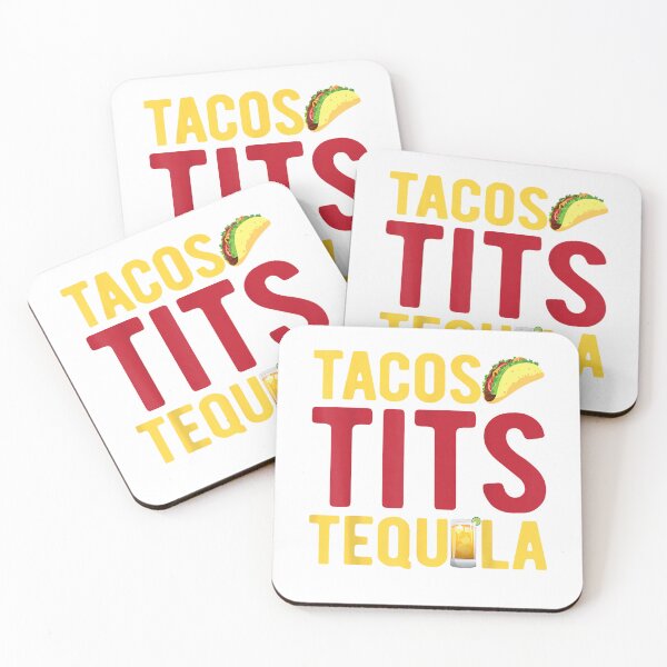 Item preview, Tacos Tits Tequila Funny Drinking Graphic T-Shirt designed and sold by Alan Cruz.