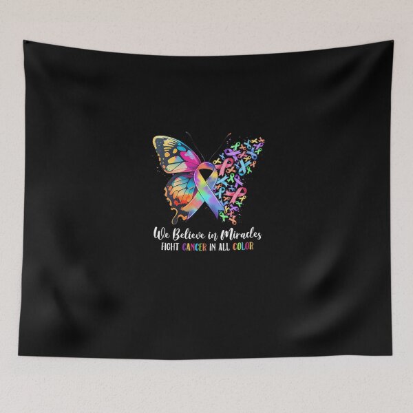 Item preview, We Believe In Miracles Fight In All Color Support The Cancer  designed and sold by aicdmoeh.