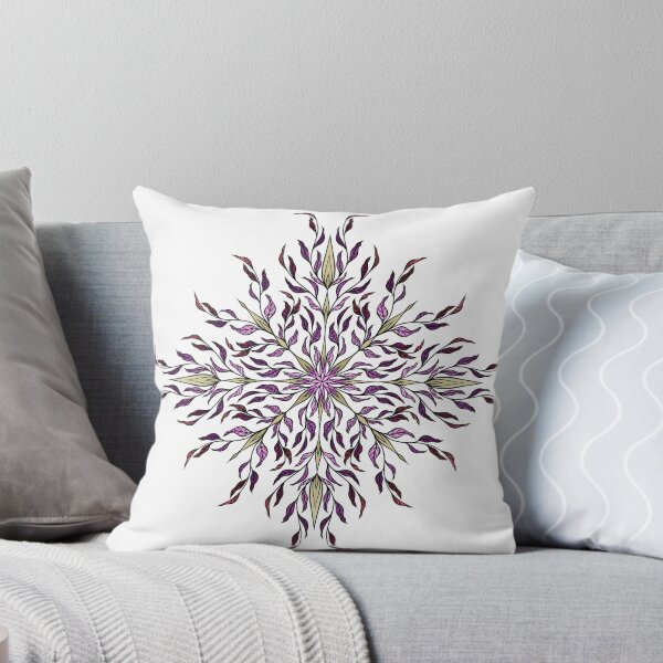 Item preview, Leaf Spear Fantasy Mandala Design designed and sold by larkanneart.