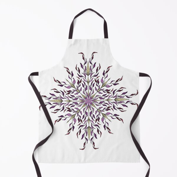Item preview, Leaf Spear Fantasy Mandala Design designed and sold by larkanneart.