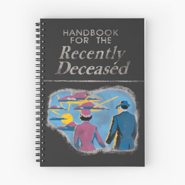 Item preview, Beetlejuice Inspired Handbook of the Recently Deceased Design designed and sold by dukelam.