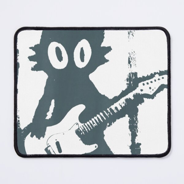 Item preview, Cat Playing Guitar Rock Star Rock and Roll Kitten y2k designed and sold by Stivaktis Art Daily.