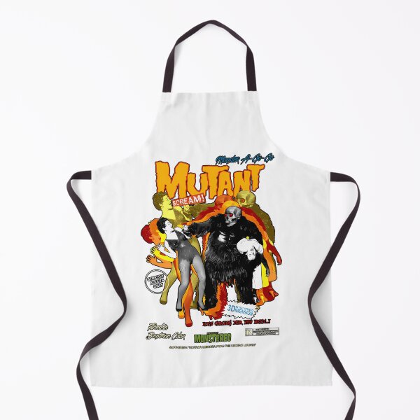 Item preview, Mutant Scream Retro Horror Movie Poster designed and sold by Biscuteny.