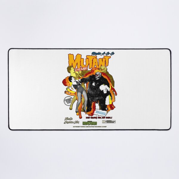 Item preview, Mutant Scream Retro Horror Movie Poster designed and sold by Biscuteny.