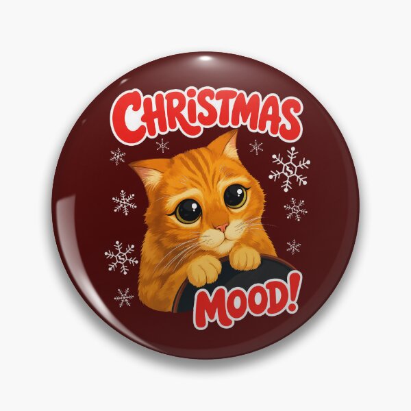 Item preview, Christmas Cat Mood  designed and sold by stephensgeo.