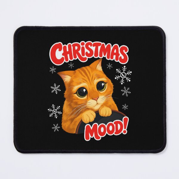 Item preview, Christmas Cat Mood designed and sold by stephensgeo.