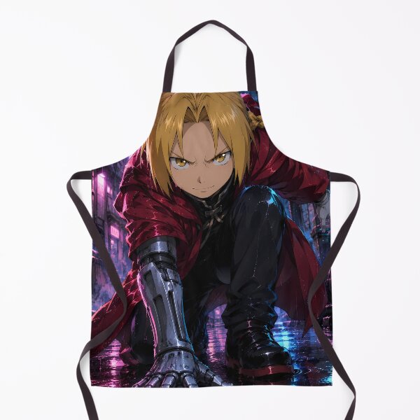 Item preview, Edward Elric Fullmetal Alchemist Neon Rain Landing designed and sold by SolenneAzur.