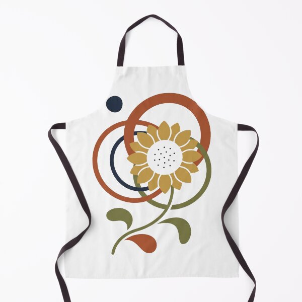 Item preview, Boho Sunflower Rings – Minimalist Abstract Floral Art designed and sold by meghnad.