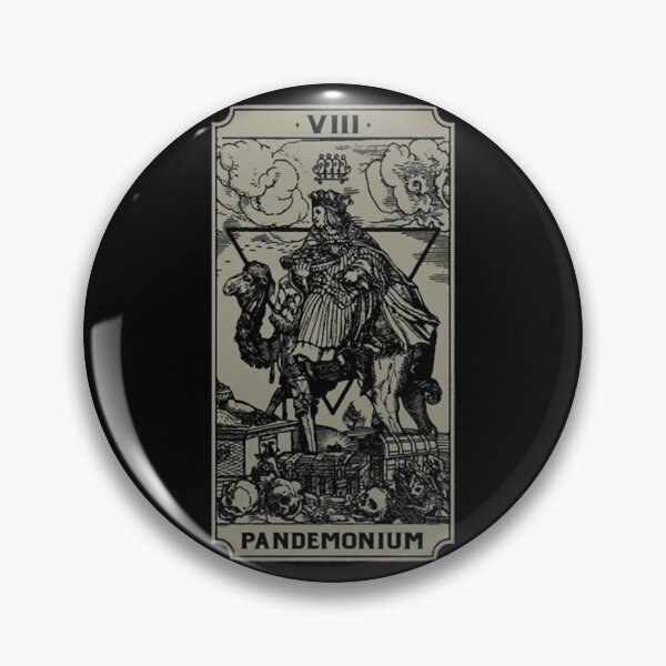 Item preview, Vintage Tarot Card VIII Pandemonium Camel Art designed and sold by EmmaPicot.