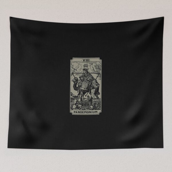 Item preview, Vintage Tarot Card VIII Pandemonium Camel Art designed and sold by EmmaPicot.