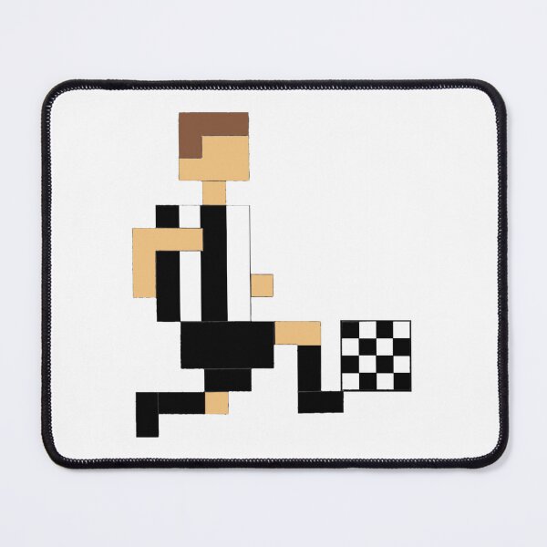 Item preview, Newcastle Square Footballer Kicking Football designed and sold by famousflies313.