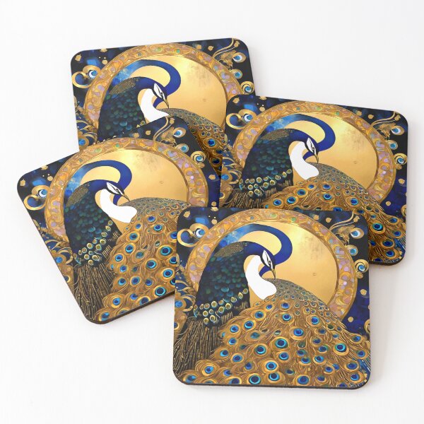 Item preview, Abstract Golden Peacock  designed and sold by TheDarkWardrobe.