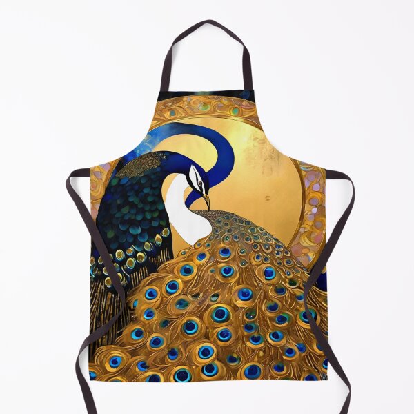 Item preview, Abstract Golden Peacock  designed and sold by TheDarkWardrobe.