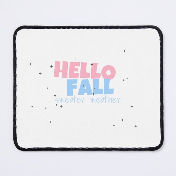 Item preview, Hello Fall Shirt Funny Tee designed and sold by Worn and Witty.