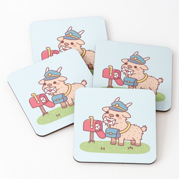 Item preview, Cute Goat Postal Mail Delivery Service designed and sold by rustydoodle.